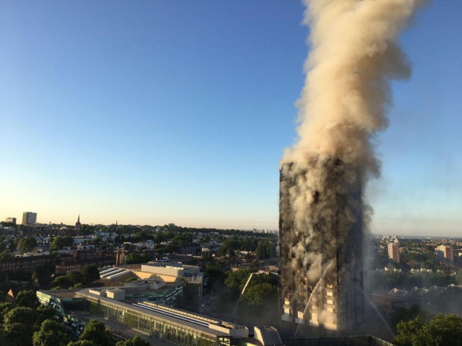 Désastre de la Grenfell Tower à Londres Désastre de la Grenfell Tower à Londres