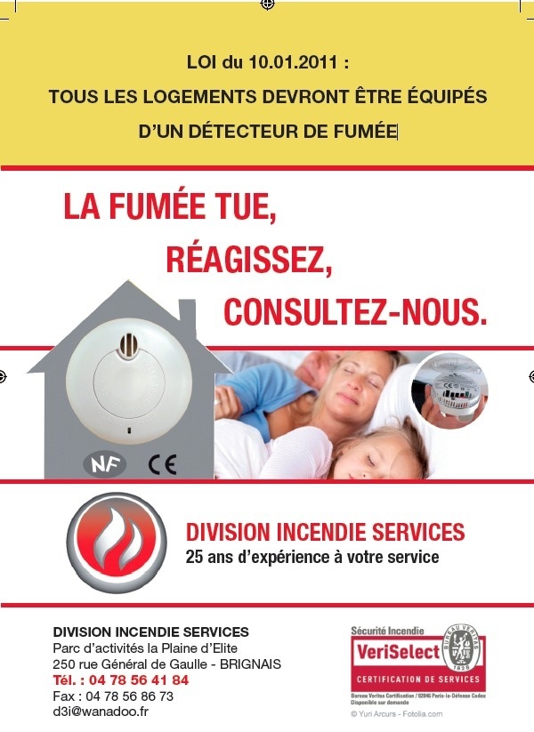 LOI du 10.01.2011 Les détecteurs de fumée obligatoires pour les particuliers LOI du 10.01.2011 Les détecteurs de fumée obligatoires pour les particuliers