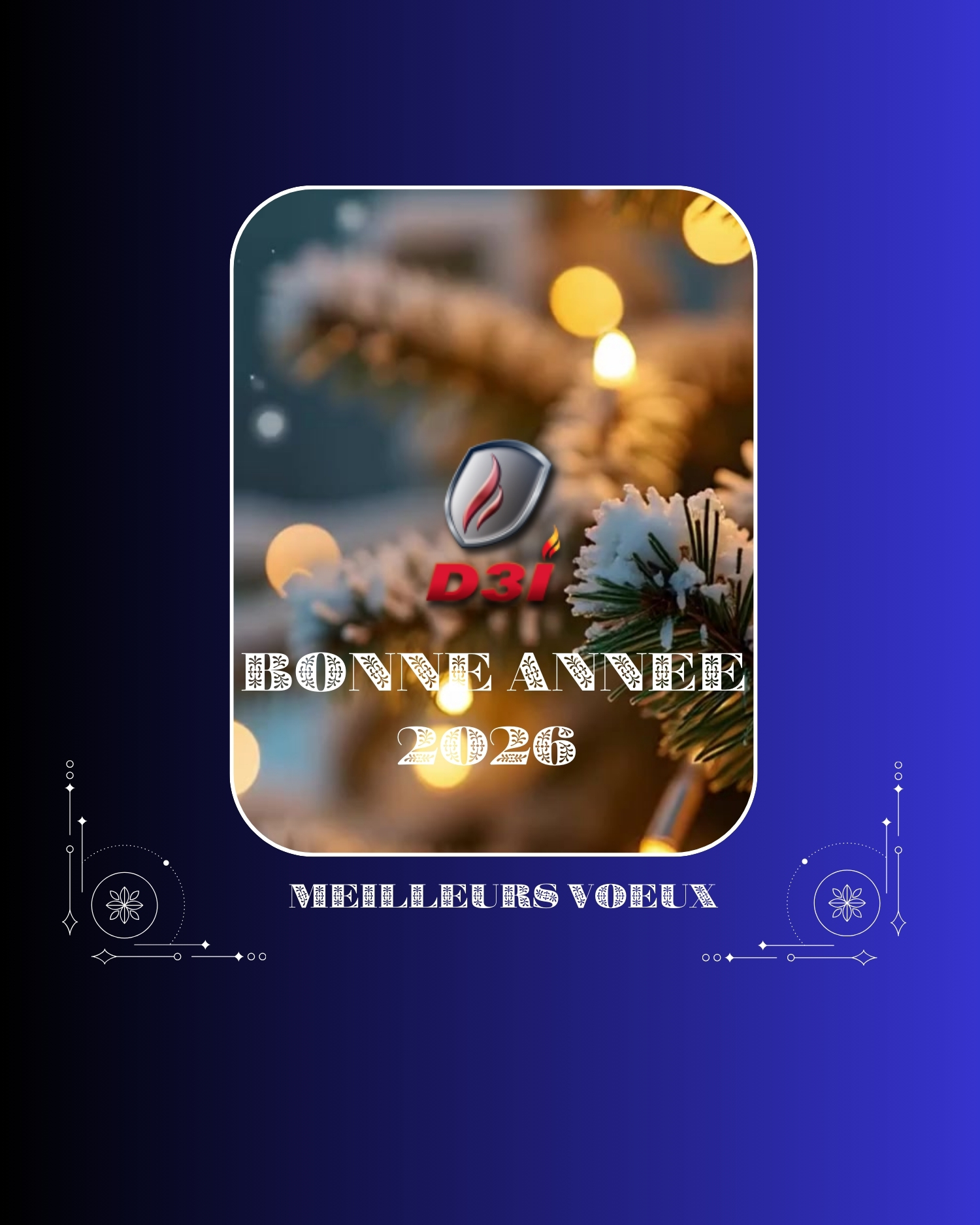 ✨ D3I Spécialiste Protection Incendie Lyon vous présente ses meilleurs vœux ! ✨