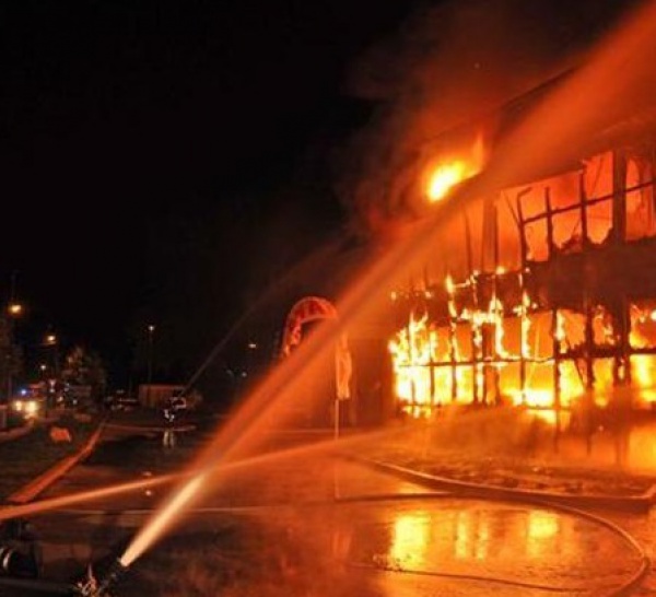 Incendie à Brignais le 09/10/2010