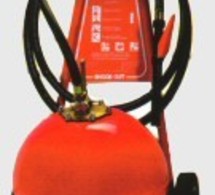 Extincteurs à poudre sèche montés sur roues Extincteurs à poudre sèche montés sur roues