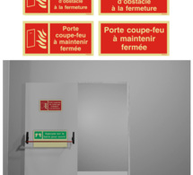 Signalisation incendie des Portes coupe-feu